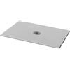 Leroy Merlin Piatto doccia in ceramica extra slim grigio L 80 x L 70 cm