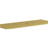 Leroy Merlin Top per lavabo KYOTO L 120.5 x H 1.8 x P 46 cm giallo sole truciolare, opaco