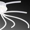 NOVECENTO Plafoniera LED Nebulosa Ø 75 cm bianco IP20 cct da bianco caldo a bianco freddo con regolazione di temperatura, 2350 lumen NOVECENTO