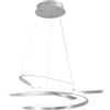 Leroy Merlin Lampadario LED moderno Taylor grigio Ø50cm, luce naturale 4900 lumen