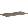 Leroy Merlin Top per lavabo KYOTO L 90.5 x H 1.8 x P 46 cm nocciola truciolare, opaco