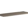 Leroy Merlin Top per lavabo L 120.5 x H 1.8 x P 46 cm nocciola truciolare, opaco