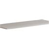 Leroy Merlin Top per lavabo L 120.5 x H 1.8 x P 46 cm grigio pastello truciolare, opaco