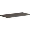 Leroy Merlin Top per lavabo L 100.5 x H 1.8 x P 46 cm grigio carbone truciolare, opaco