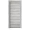 Leroy Merlin Porta interna scorrevole Slate in MDF colore olmo grigio, L 80 x H 210 cm, apertura reversibile