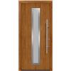 HORMANN Portoncino d'ingresso HORMANN Iso Pro Secur 700s con vetro L 90 x H 210 cm in acciaio rovere dorato, apertura tirare a destra
