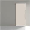 Leroy Merlin Porta scorrevole reversibile Stoccolma con maniglione in legno argento, L 99 x H 221 cm, con binario invisibile