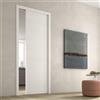 Leroy Merlin Porta interna scorrevole Fleck in MDF colore bianco venato, L 80 x H 210 cm, apertura reversibile