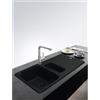 Franke Lavello 1.5 vasche in fragranite nero FRANKE L 97 x L 50 cm