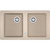 Franke Lavello 2 vasche in fragranite avena FRANKE Malta L 86 x L 50 cm