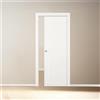 Leroy Merlin Porta interna scorrevole Style in legno colore bianco, L 80 x H 210 cm, apertura reversibile