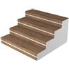 Leroy Merlin Piastrella coprigradino per scale Fable cognac L 121.5 x H 5.3 cm, Sp. 5.3 mm 2 pezzi