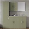 Leroy Merlin Colonna per mobile bagno Desi 2 ante P 50 x L 50 x H 200 cm verde salvia truciolare
