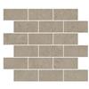 GOLDART Piastrella Mosaico in gres porcellanato GEA crema e tortora L 30 x L 30cm x Sp. 9 mm, 10 pezzi
