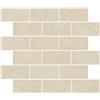 GOLDART Piastrella Mosaico in gres porcellanato Gea crema L 30 x L 30cm x Sp. 9 mm, 10 pezzi