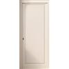 Leroy Merlin Portoncino d'ingresso in alluminio Bugnale 12 L 80 x H 210 cm bianco/noce apertura spingere a destra