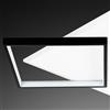 NOVECENTO Plafoniera LED Paloma nero IP20 bianco naturale, 3600 lumen NOVECENTO