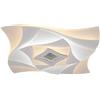 NOVECENTO Plafoniera LED Clair bianco IP20 cct da bianco caldo a bianco freddo con regolazione di temperatura, 2800 lumen NOVECENTO
