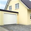 HORMANN Portone sezionale in acciaio HORMANN Ecostar motorizzato, esterno e interno bianco, H 224 cm x L 255,5 cm