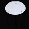 NOVECENTO Lampadario LED design Yoko bianco Ø35cm, luce naturale 3540 lumen, NOVECENTO