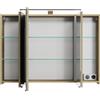 PELIPAL Specchio Contenitore Con Illuminazione Cassca PELIPAL pino polar L 100 x H 70 x P 17 cm