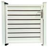 VERDELOOK Cancello / portello VERDELOOK MIAMI in alluminio bianco H 104 x L 100 cm