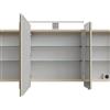 PELIPAL Specchio Contenitore Con Illuminazione Cassca PELIPAL pino polar L 140 x H 67 x P 17 cm