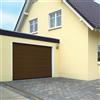 HORMANN Portone sezionale in acciaio HORMANN Ecostar motorizzato, esterno marrone e interno bianco, H 224 cm x L 255,5 cm