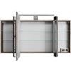 PELIPAL Specchio Contenitore Contea Con Illuminazione Cassca PELIPAL rovere sanremo L 120 x H 67 x P 17 cm