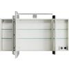 PELIPAL Specchio Contenitore Contea Con Illuminazione Cassca PELIPAL bianco lucido L 120 x H 67 x P 17 cm