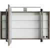 PELIPAL Specchio Contenitore Con Illuminazione Cassca PELIPAL revore sanremo L 100 x H 67 x P 17 cm