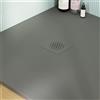 SENSEA Piatto doccia SENSEA in composito minerale di resina gelificata Neo grigio L 90 x L 160 x H 3.4 cm