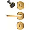 Yale Accessori per porta in ottone dorato 6 pezzi