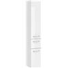PELIPAL Colonna per mobile bagno Solitaire PELIPAL 1 cassetto 2 ante P 33 x L 30 x H 168 cm bianco lucido