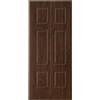 Yale Pannello per porta blindata rivestito melamina pvc noce L 80.7 x H 210 cm, Sp 7 mm