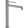 Leroy Merlin Rubinetto per lavabo getto aerato Stilo nichel spazzolato satinato H 35 cm