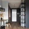 Master Porta blindata MASTER Maswood con vetro L 80 x H 210 cm in legno rovere/bianco, apertura spingere a sinistra, falso telaio incluso