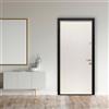 Master Porta blindata MASTER Rain All L 90 x H 210 cm in alluminio verde/bianco, apertura spingere a sinistra, falso telaio incluso