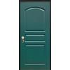 Master Porta blindata MASTER Rain All L 80 x H 210 cm in alluminio verde/bianco, apertura spingere a sinistra, falso telaio incluso