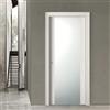 Leroy Merlin Porta interna scorrevole Malmo Vetrata in vetro colore acero, L 70 x H 210 cm, apertura reversibile