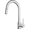 Franke Rubinetto da cucina fisso Miscelatore Pola doccia cromato argento cromato lucido FRANKE