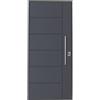 Yale Porta blindata YALE Porta Thermo L 80 x H 210 cm in PVC bianco, apertura spingere a sinistra, falso telaio incluso