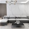 Leroy Merlin SPC da incollare per rivestimento effetto marmo bianco carrara lucido Sp 5 mm 2.879 m²