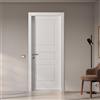 Leroy Merlin Porta interna a battente Orion in MDF colore bianco, L 80 x H 210 cm, apertura reversibile