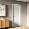 Leroy Merlin Porta interna a battente Vesta in MDF colore bianco, L 70 x H 210 cm, apertura reversibile