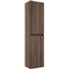 VISOBATH Colonna per mobile bagno Trevi VISOBATH 2 ante P 27 x L 35 x H 140 cm marrone Valenti