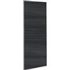 Leroy Merlin Anta per porta scorrevole Oxford carbone in legno L 90 x H 210 cm spessore 44 mm, apertura reversibile