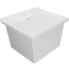 COLAVENE Lavatoio per bucato in ceramica bianco COLAVENE Large L 60 x P 50 x Sp 60 cm da interno