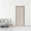 Leroy Merlin Porta interna a battente Leda in MDF colore beige, L 80 x H 210 cm, apertura reversibile