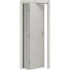 Leroy Merlin Porta interna pieghevole a libro Idra in legno colore grigio, L 80 x H 210 cm, apertura a sinistra
